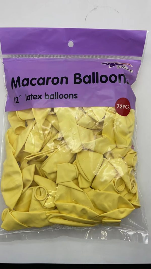 Macaron Latex Balloons