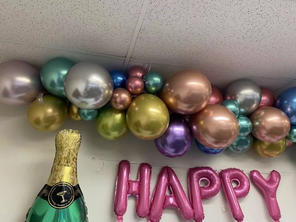 12" Chrome balloons, 25 PCS