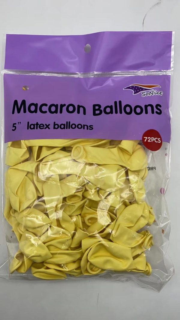 Macaron Latex Balloons