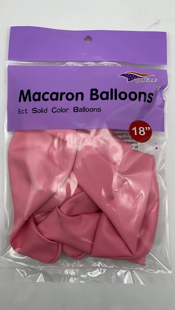 Macaron Latex Balloons