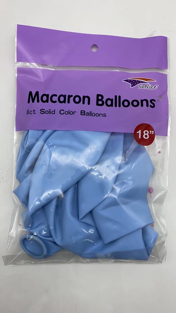 Macaron Latex Balloons