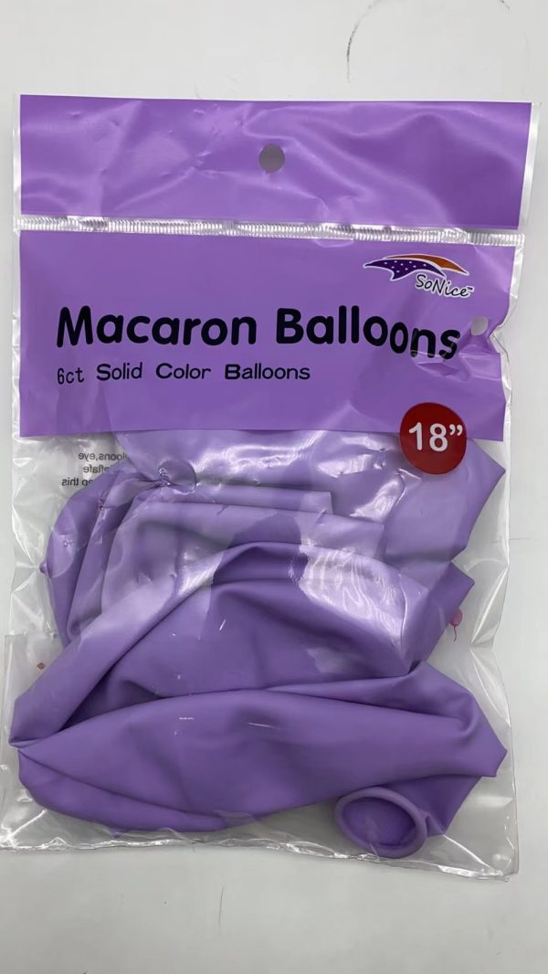 Macaron Latex Balloons
