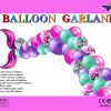 ariel balloons garland wholesale