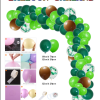 Themed Balloon Garland kit