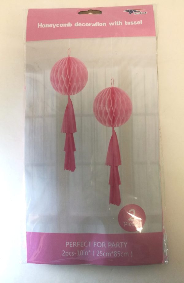 Honeycomb+Tassel sets, 2 pack