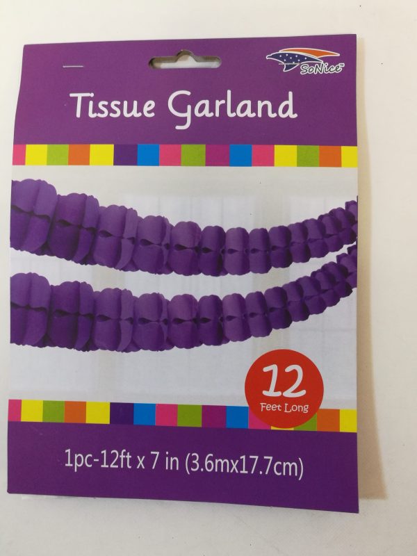 4 Leaves Tissue  Garland