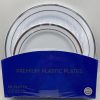 50PCS Plastic Premium Plates