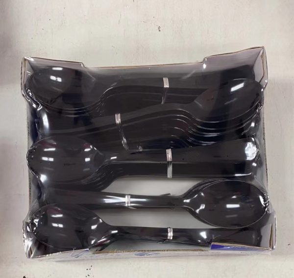 50PCS Plastic Premium Spoons