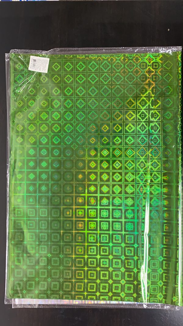 Holographic Wrapping Sheet, 50 CT